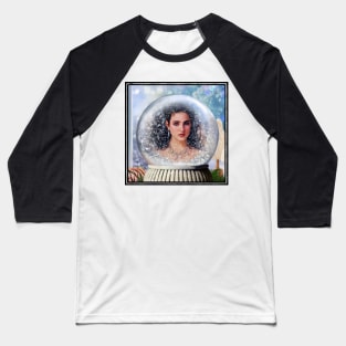 Sarah Trapped in the Labyrinth Snowglobe Baseball T-Shirt